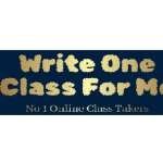 Write One Class for Me