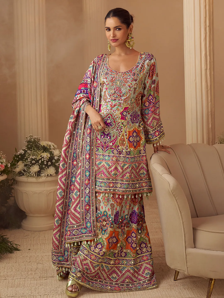 Fashionable Reception Salwar Suits for a Royal & Stylish Look