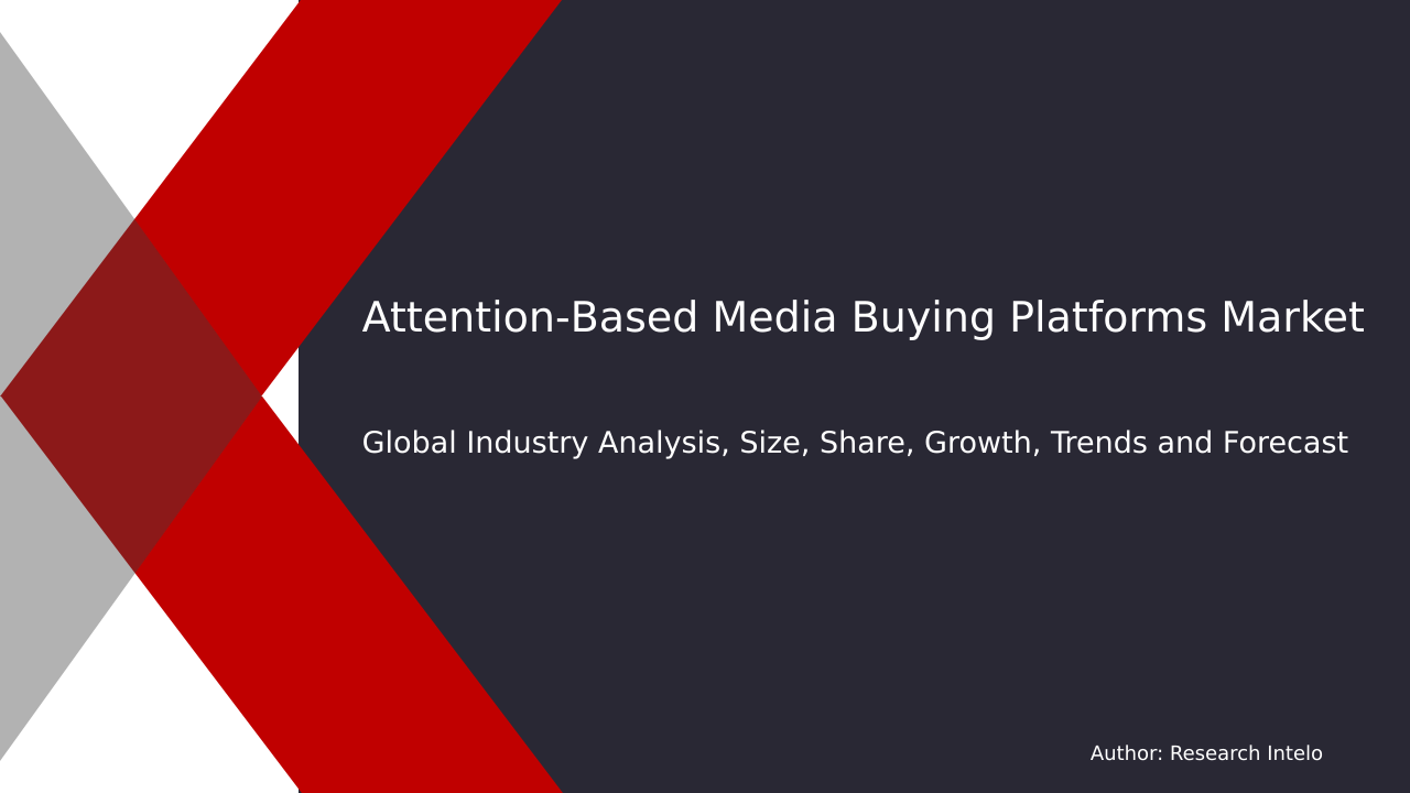 Attention‑Based Media Buying Platforms Market Research Report 2033
